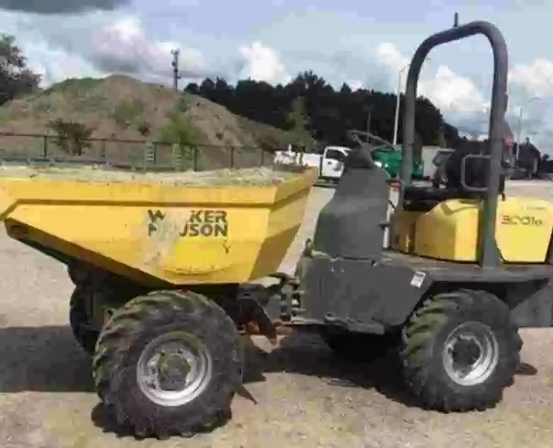 3. Dumper Wacker Neuson 3001